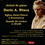 Dario A. Ntaca en récital de piano